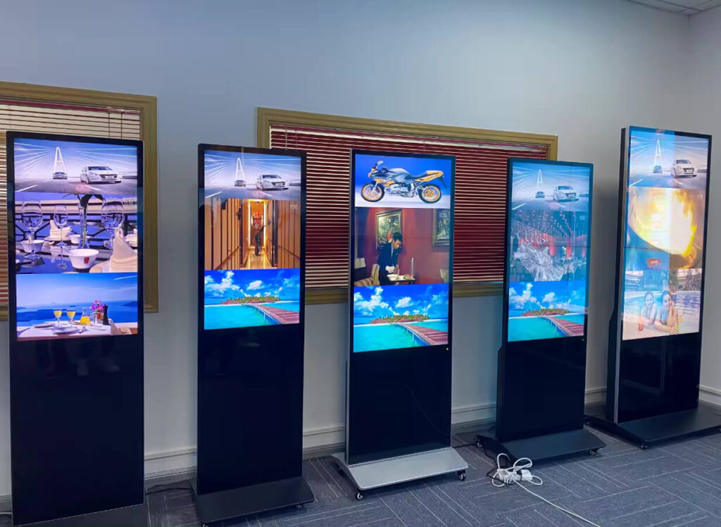 floor standing Network digital signage